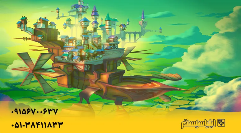 نمونه ای از طراحی گرافیکی در کورل دراو